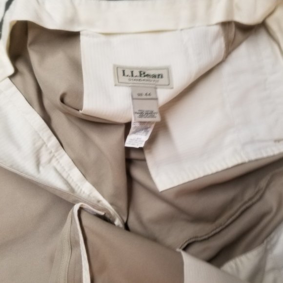 LL Bean Standard Fit Dress Pants Men's Size 44 - Picture 4 of 8